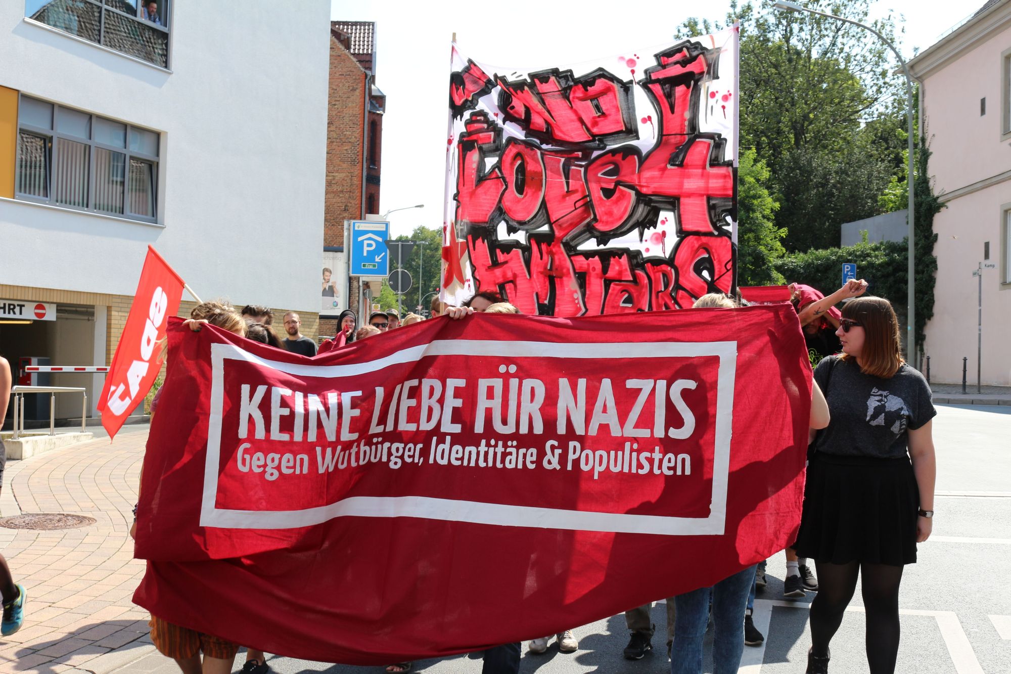 Anti-Nazis-Demo mobilisiert gegen rechtsextreme “Domstädter” und “Identitäre Bewegung”