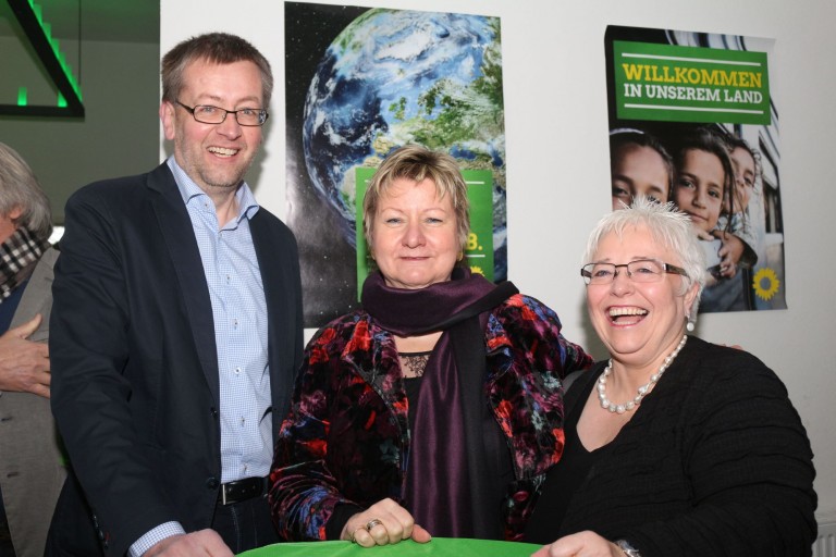 „Herzlich willkommen in unserem Land“ – Grüner Neujahrsempfang mit Sylvia Löhrmann