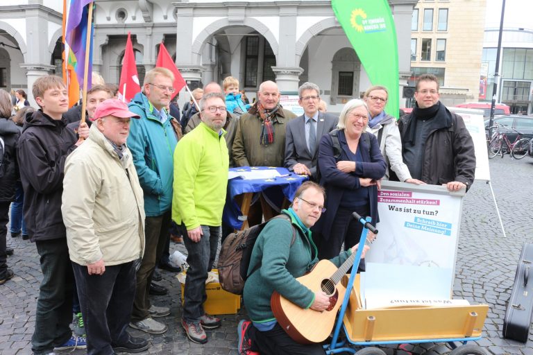 Ralf Pirsig für die Grünen: “Den sozialen Zusammenhalt stärken! – Nicht die Bedrohungslage auf den Kopf stellen!”