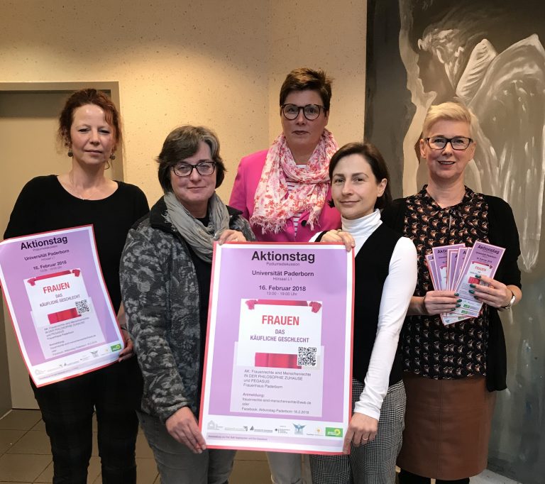 Aktionstag an der Uni wirbt für Sexkaufverbot in Form des skandinavischen Modells