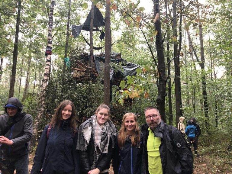 Paderborner Grüne im Hambacher Wald – Aufruf zur Großdemo am 6. Oktober