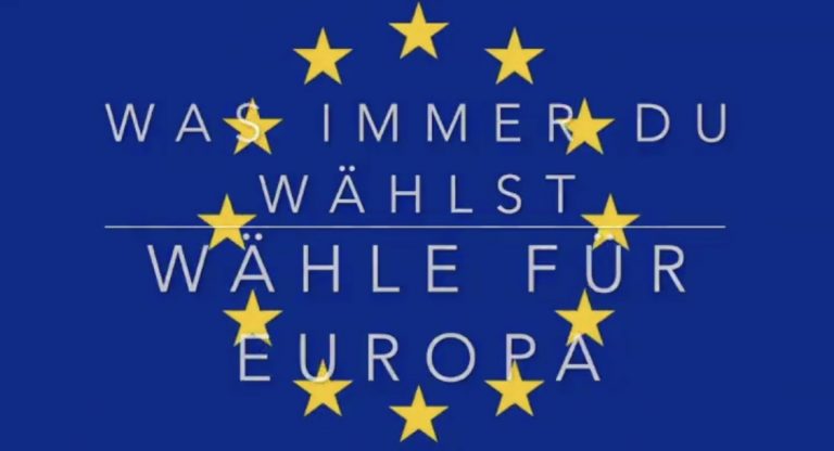 „Egal was du wählst- wähle für Europa“- GJ, Jusos und Europäer*Innen rufen zur EU-Wahl auf