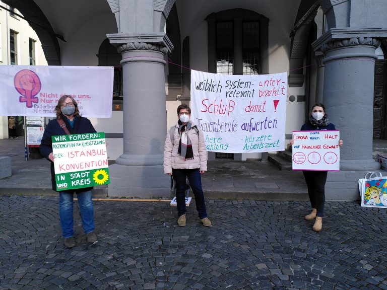 Grüne Frauen fordern: Istanbul Konvention umsetzen in Stadt und Kreis Paderborn!