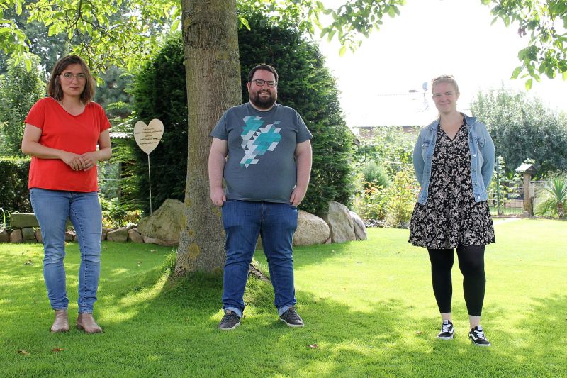 im sonnigen Garten: der neue Salzkottener Vorstad