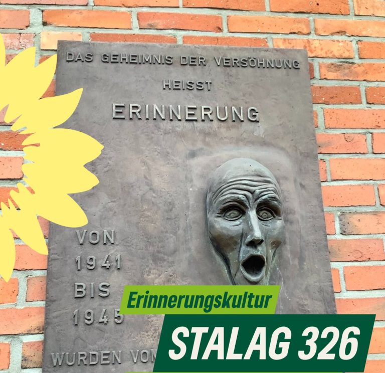 Grüne Kreistagsfraktion: Aus- und Umbau der Gedenkstätte STALAG 326 muss kommen
