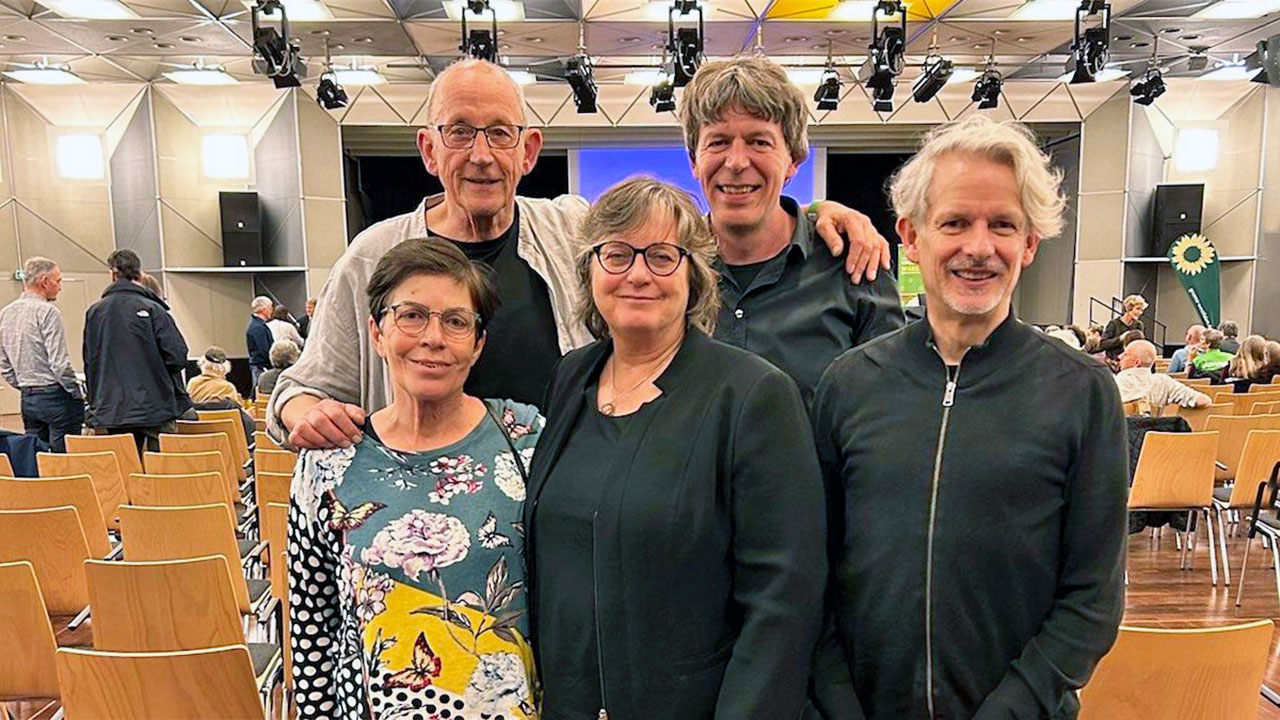 Mitglieder der Paderborner Kreistagsfraktion auf der 10. Grünen Artenschutzkonferenz in Münster-Hiltrup