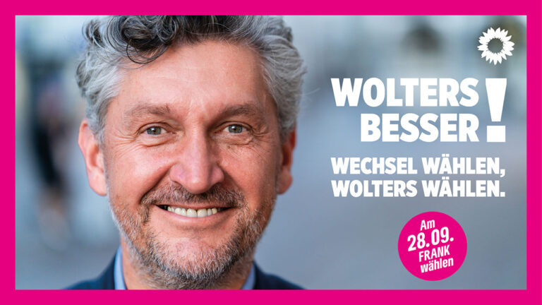 Jetzt gilt es: Am 28.09. Frank Wolters zum Bürgermeister wählen