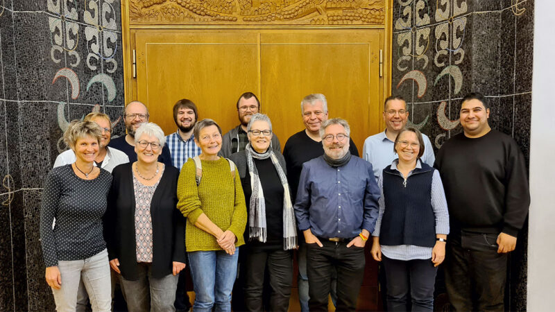 Die grüne Ratsfraktion Paderborn am 30.10.2025 im Rathaussaal.