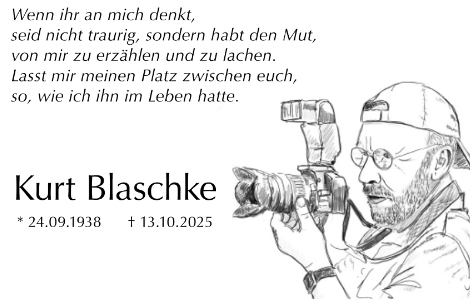 Ein großer Naturliebhaber, scharfer Beobachter und meinungsstarker Kommentator – Ein Nachruf auf Kurt Blaschke