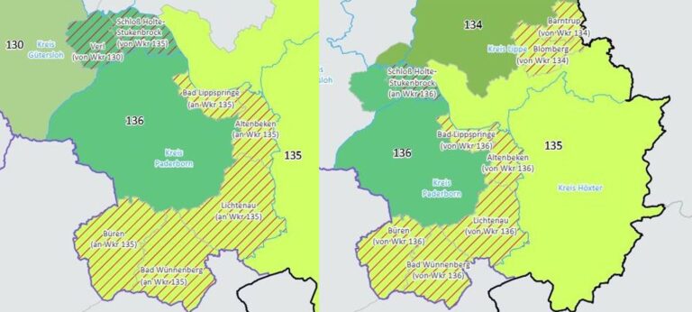 Grüne kritisieren Zerschlagung des Paderborner Bundestagswahlkreises