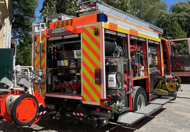 Grüne Wewer im Austausch mit der Freiwilligen Feuerwehr